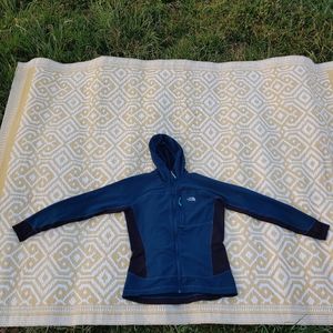 The North Face full zip hoodie LG